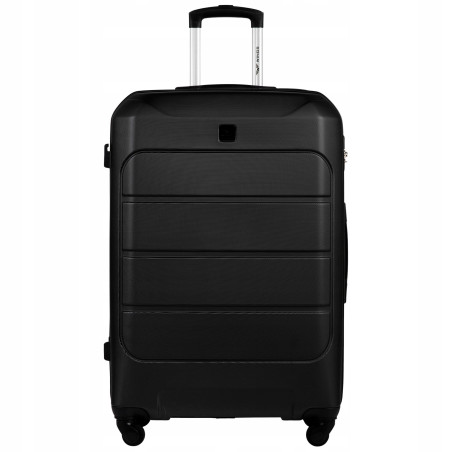 Wings Walizka twarda duża ABS GAN01-L-BLACK 97L