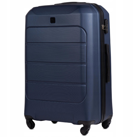 Wings Walizka twarda duża ABS GAN01-L-BLUE 97L