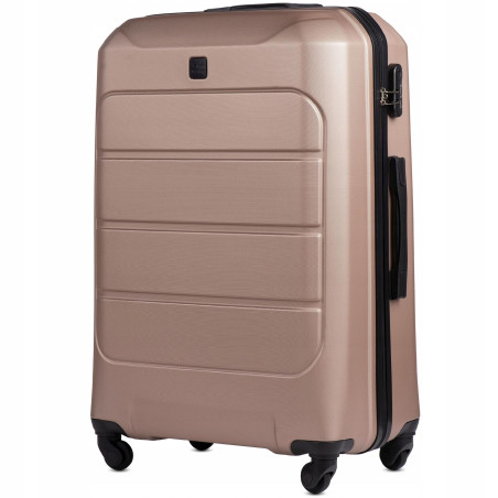 Wings Walizka twarda duża ABS GAN01-L-CHAMPAGNE 97 l