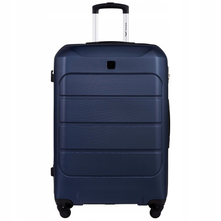 Wings Walizka twarda duża ABS GAN01-L-BLUE 97L