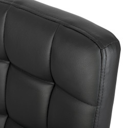 FOTEL BIUROWY ASTON CZARNY KOMFORTOWY I ELEGANCKI MOCNY