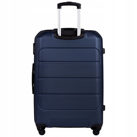 Wings Walizka twarda duża ABS GAN01-L-BLUE 97L