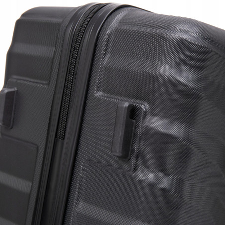 Walizka twarda duża ABS PEA01-L-BLACK 97 l