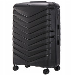 Walizka WINGS twarda duża polipropylen PHX01 L BLACK 97 l