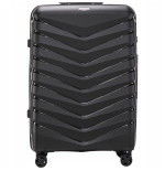 Walizka WINGS twarda duża polipropylen PHX01 L BLACK 97 l