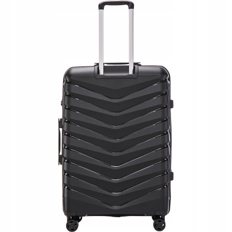 Walizka WINGS twarda duża polipropylen PHX01 L BLACK 97 l