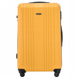 Walizka WINGS twarda duża ABS KST01 L YELLOW 97 l