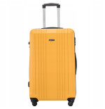 Walizka WINGS twarda duża ABS KST01 L YELLOW 97 l