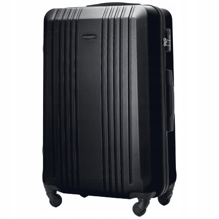 Walizka WINGS twarda duża ABS KST01 L DARK GREY 97 l