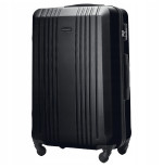 Walizka WINGS twarda duża ABS KST01 L DARK GREY 97 l
