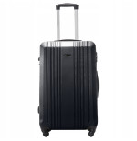 Walizka WINGS twarda duża ABS KST01 L DARK GREY 97 l