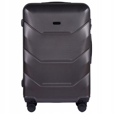 Walizka WINGS twarda duża ABS 149 L DARK GREY 97 l