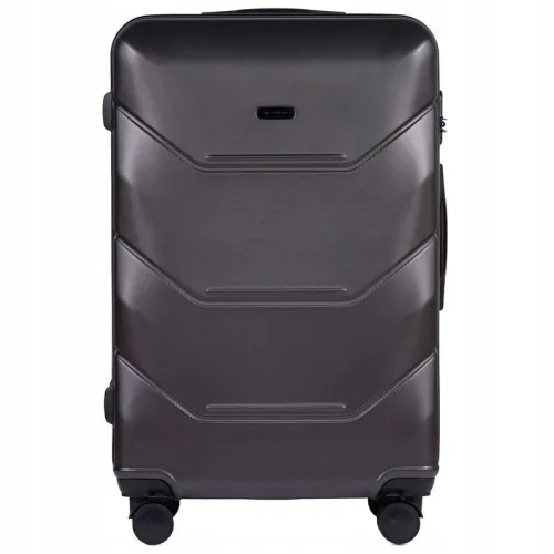 Walizka WINGS twarda duża ABS 149 L DARK GREY 97 l