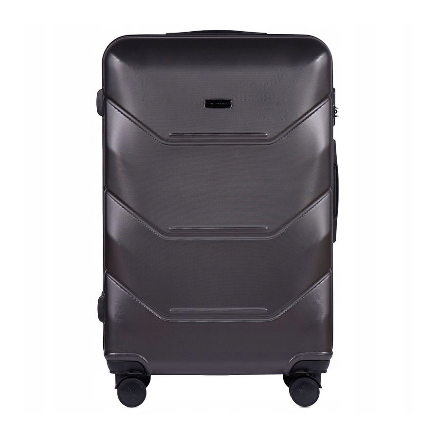 Walizka WINGS twarda duża ABS 149 L DARK GREY 97 l