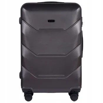 Walizka WINGS twarda duża ABS 149 L DARK GREY 97 l
