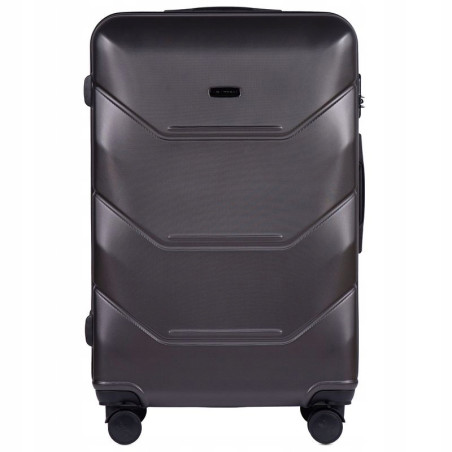Walizka WINGS twarda duża ABS 149 L DARK GREY 97 l