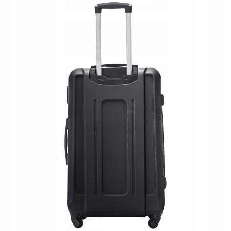 Walizka WINGS twarda duża ABS KST01 L DARK GREY 97 l