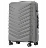 Walizka WINGS twarda duża polipropylen PHX01 L DARK GREY 1.0 97 l