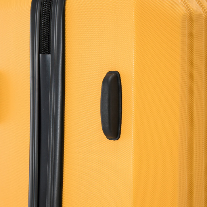 Walizka WINGS twarda duża ABS KST01 L YELLOW 97 l