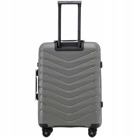Walizka WINGS twarda duża polipropylen PHX01 L DARK GREY 1.0 97 l