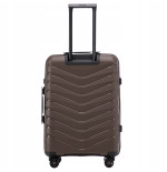 Walizka WINGS twarda duża polipropylen PHX01 L BROWN 97 l