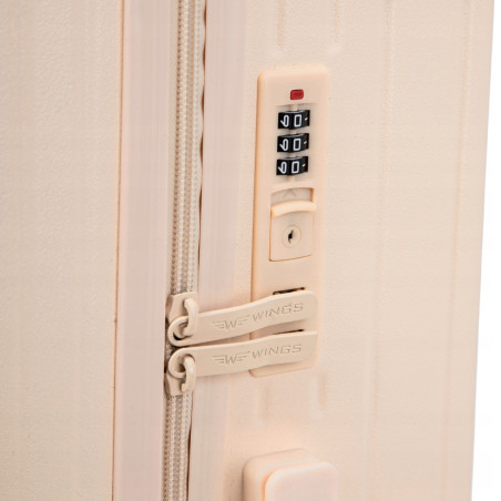 Walizka WINGS twarda duża ABS BNT01 L DIRTY WHITE 97 l