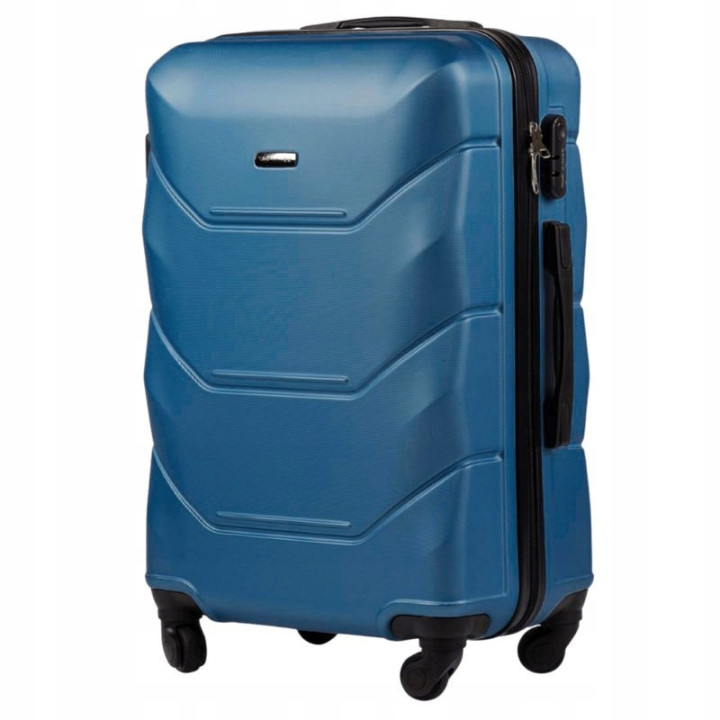 Walizka WINGS twarda duża ABS 149 L TITAN BLUE 97 l