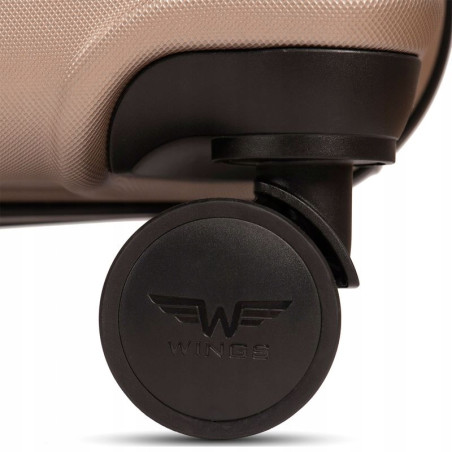 Walizka WINGS twarda duża ABS 149 L DARK GREY 97 l