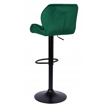 Hoker/Krzesło barowe pikowane SEVILLA VELVET