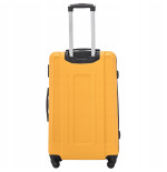 Walizka WINGS twarda duża ABS KST01 L YELLOW 97 l
