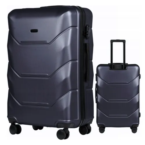 WALIZKA DUŻA POSZERZANA TWARDA WINGS ABS 149 97 l BLUE