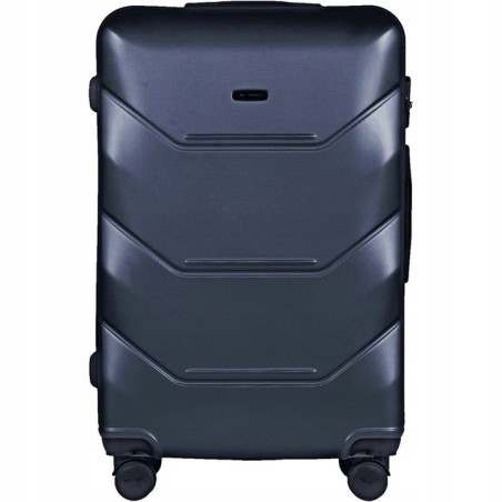 WALIZKA DUŻA POSZERZANA TWARDA WINGS ABS 149 97 l BLUE