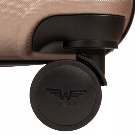 WALIZKA DUŻA POSZERZANA TWARDA WINGS ABS 149 97 l BLUE