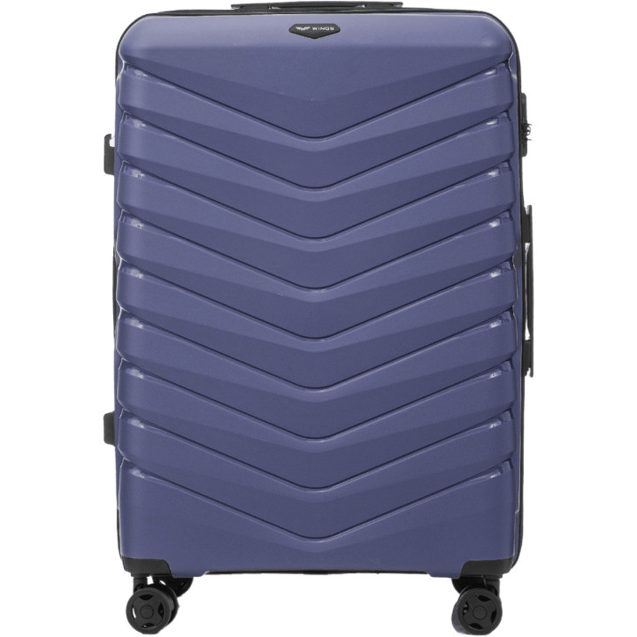 Walizka WINGS duża WINGS PHX02 L BLUE BLUE