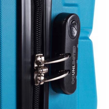 Walizka UNLIMITED twarda duża ABS MGN01 L CHAMPAGNE 97 l