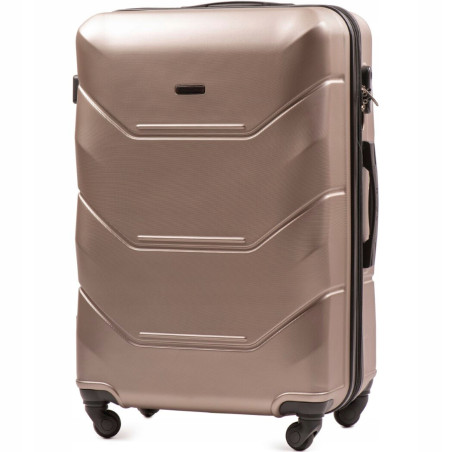 Walizka UNLIMITED twarda duża ABS MGN01 L CHAMPAGNE 97 l