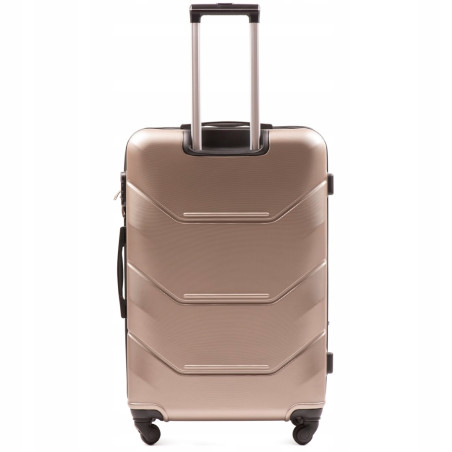 Walizka UNLIMITED twarda duża ABS MGN01 L CHAMPAGNE 97 l