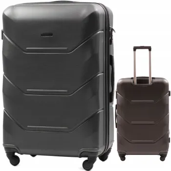 UNLIMITED Walizka twarda duża ABS MGN01 L DARK GREY 97 l