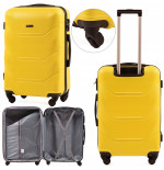 147, Średnia walizka podróżna Wings M, Yellow