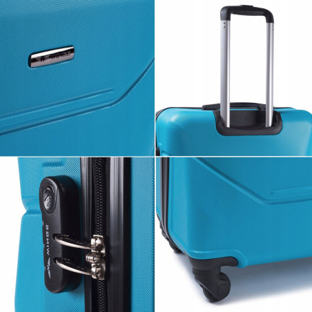 147, Średnia walizka podróżna Wings M, Yellow