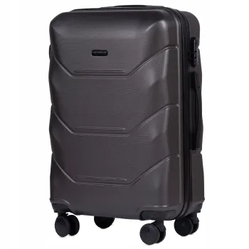 Walizka WINGS średnia 65 cm x 43 cm x 25 cm 63 l ABS ZŁOTA