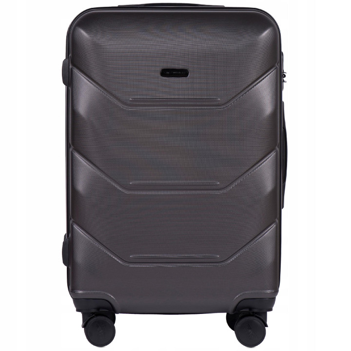Walizka WINGS średnia 65 cm x 43 cm x 25 cm 63 l ABS ZŁOTA