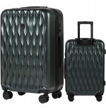 Walizka twarda średnia Wings poliwęglan PC190 M DARK GREEN