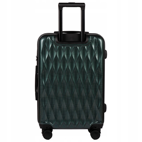 Walizka twarda średnia Wings poliwęglan PC190 M DARK GREEN