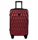 Walizka twarda średnia Wings poliwęglan PC190 M WINE RED