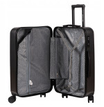 Walizka twarda średnia Wings poliwęglan PC190 M DARK GREEN