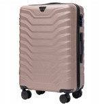Walizka WINGS twarda średnia ABS PEA01-M-CHAMPAGNE 63 l