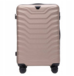 Walizka WINGS twarda średnia ABS PEA01-M-CHAMPAGNE 63 l