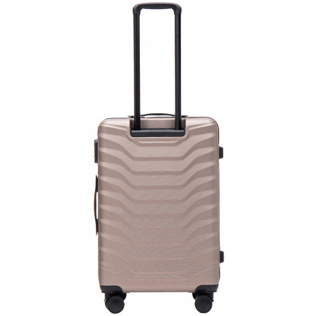 Walizka WINGS twarda średnia ABS PEA01-M-CHAMPAGNE 63 l