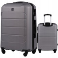 Wings Walizka twarda średnia ABS GAN01-M-T.GREY 63 l